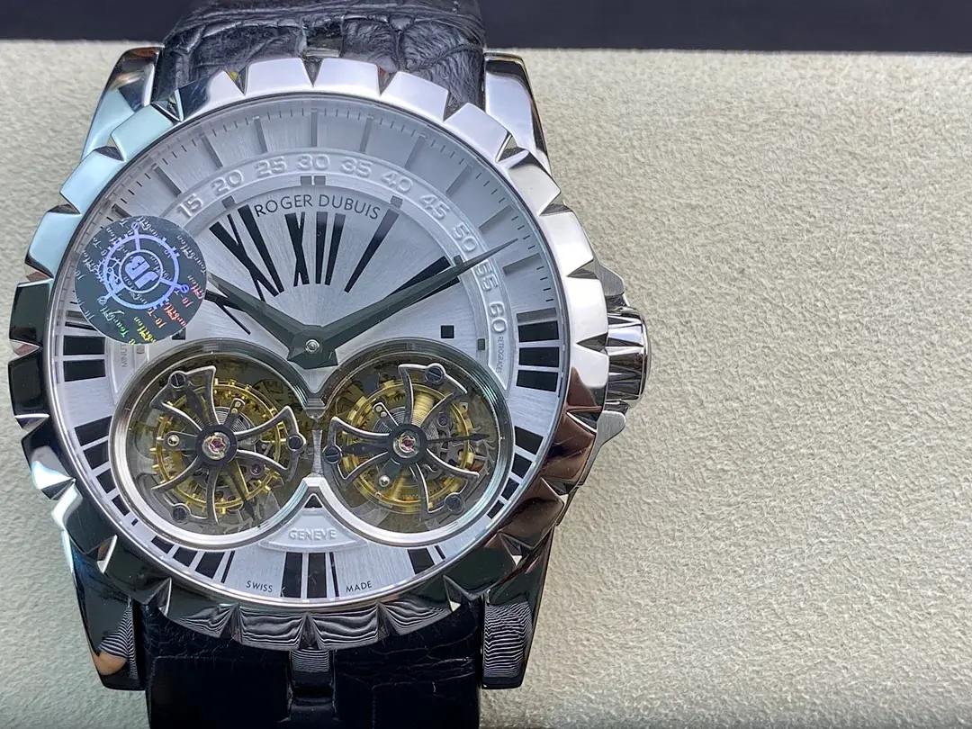 Roger Dubuis Roger Dubuis, 45 mm, silver sunray tone, reference JL-ROG-3939