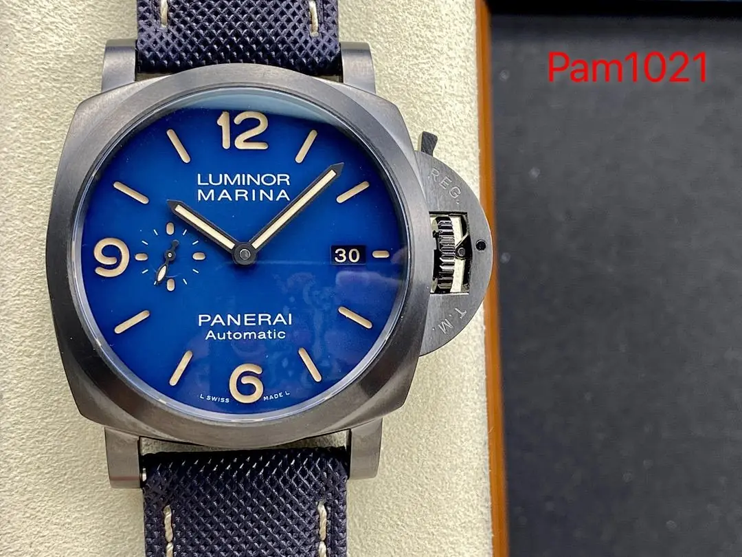 Panerai Panerai, 47 mm, bleu nuit tone, reference JL-PAN-8408